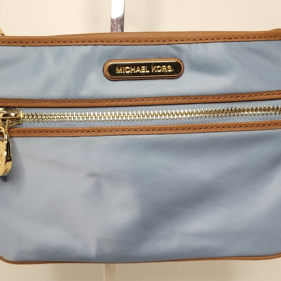 Michael Kors Blue Nylon Wristlet/Small Wallet - Picture 2 of 11